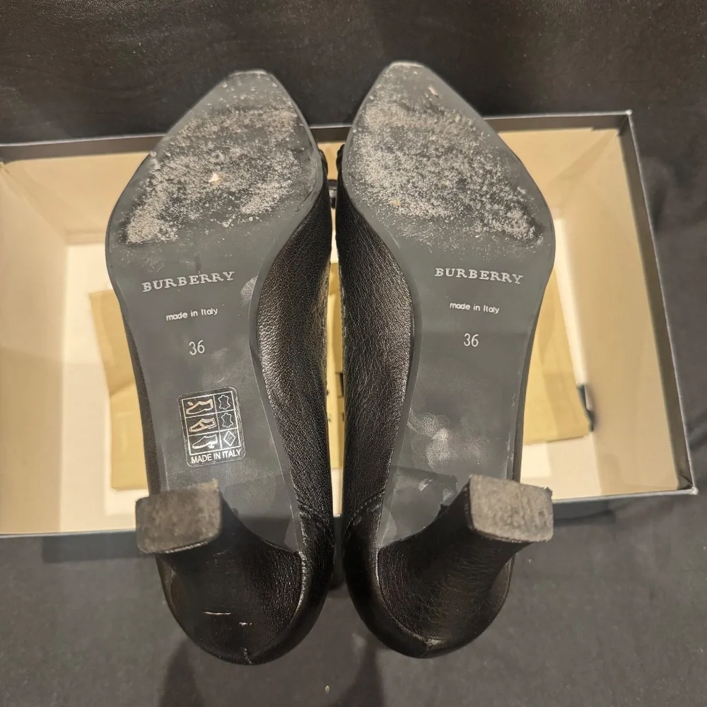 Vintage Burberry Office Shoes - Picture 4 of 6